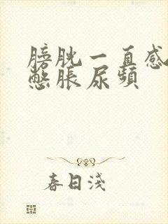 膀胱一直感觉到憋胀尿频