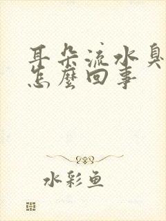 耳朵流水臭臭的怎么回事