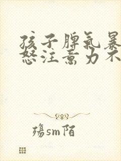 孩子脾气暴躁易怒注意力不集中