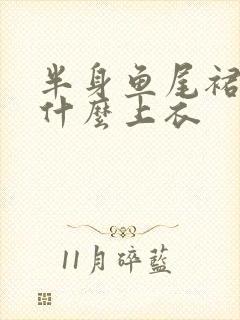 半身鱼尾裙搭配什么上衣