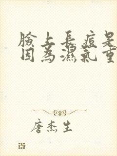 脸上长痘是不是因为湿气重