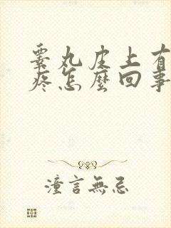 睾丸皮上有疙瘩疼怎么回事