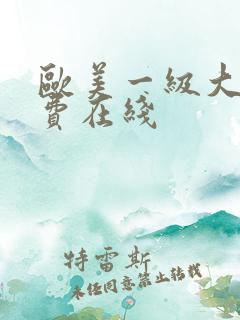 欧美一级大片免费在线