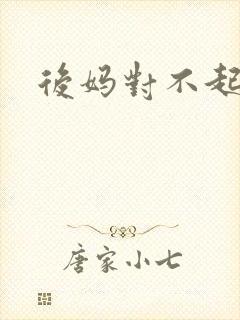 后妈对不起