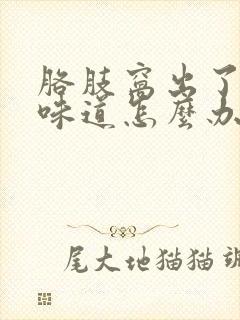 胳肢窝出了汗有味道怎么办