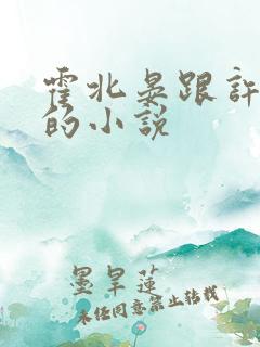 霍北晏跟许南歌的小说