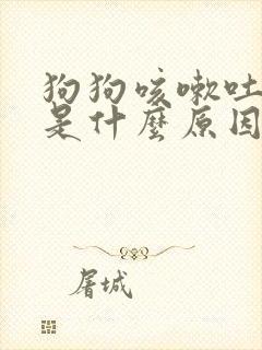 狗狗咳嗽吐白痰是什么原因