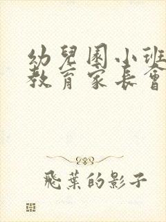 幼儿园小班安全教育家长会发言稿