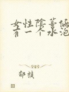 女性阴蒂俩边各有一个水泡状的肉芽