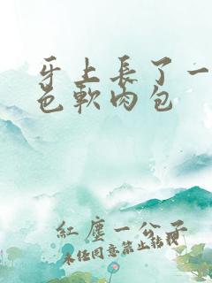 牙上长了一个红色软肉包