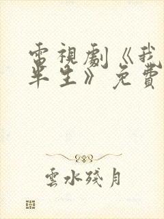 电视剧《我的后半生》免费观看