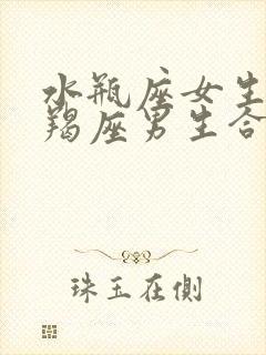 水瓶座女生和摩羯座男生合适吗