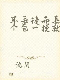 耳垂后面长了一个包一摸就疼