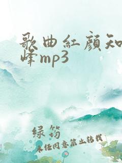 歌曲红颜知己王峰mp3