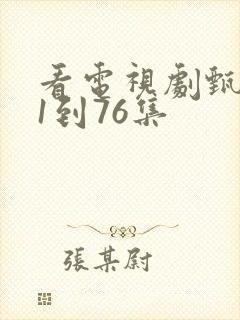 看电视剧甄执�1到76集