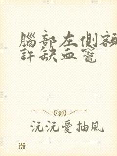 脑部左侧额叶少许缺血灶