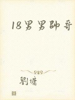 18男男帅哥