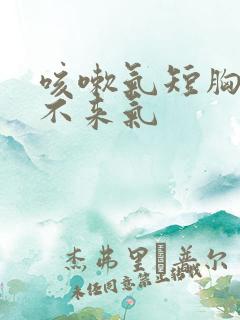 咳嗽气短胸闷上不来气