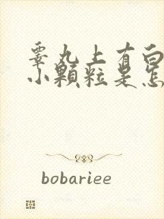 睾丸上有白色的小颗粒是怎么回事