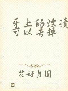 牙上的烟渍怎么可以去掉