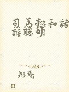 司马懿和诸葛亮谁聪明