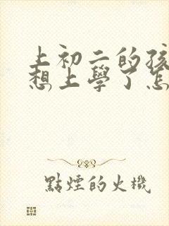 上初二的孩子不想上学了怎么办