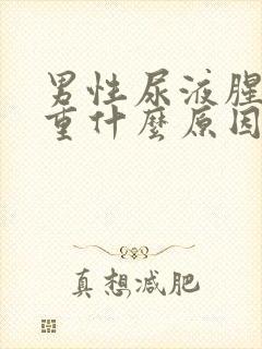 男性尿液腥臭味重什么原因引起的