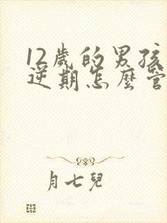 12岁的男孩叛逆期怎么管教