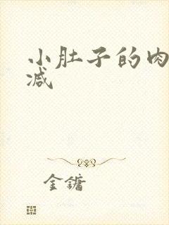 小肚子的肉怎么减