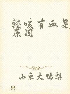 轻咳有血是什么原因