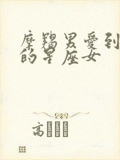 摩羯男爱到发疯的星座女