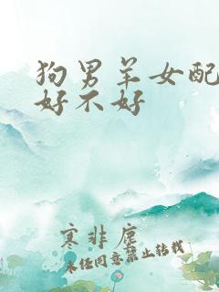 狗男羊女配婚姻好不好