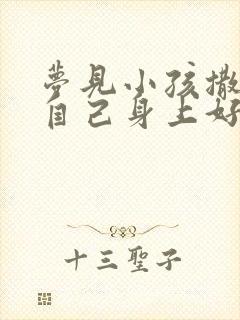 梦见小孩撒尿在自己身上好不好