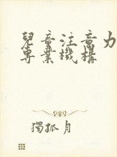 儿童注意力训练专业机构