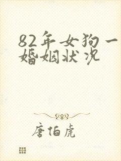 82年女狗一生婚姻状况