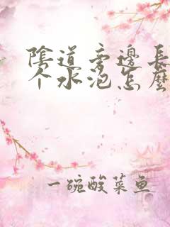 阴道旁边长了一个水泡怎么回事