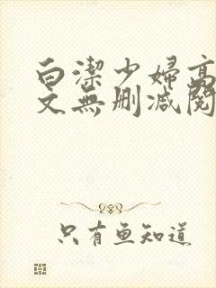 白洁少妇高义全文无删减阅读