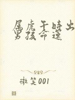 属虎午时出生的男孩命运