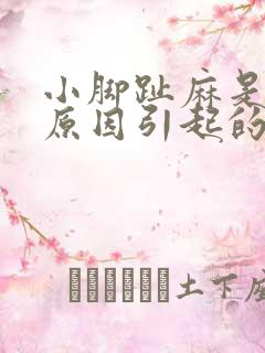 小脚趾麻是什么原因引起的