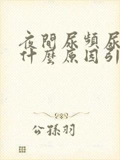 夜间尿频尿少是什么原因引起的