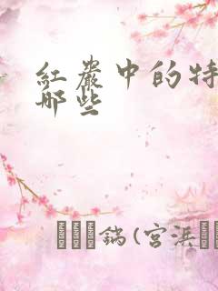 红岩中的特务有哪些