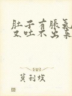 肚子有胀气想吐又吐不出来怎么回事很久