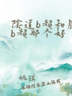 阴道b超和腹部b超哪个好