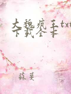大魏疯王txt下载全本