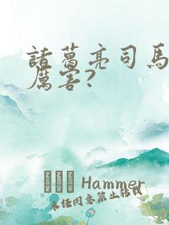 诸葛亮司马懿谁厉害?