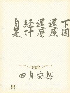 月经迟迟下不来是什么原因造成的