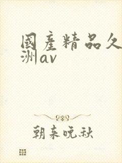 国产精品久久亚洲av