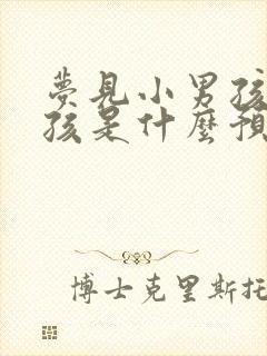 梦见小男孩小女孩是什么预兆解梦