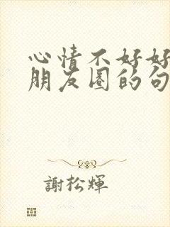 心情不好好累发朋友圈的句子