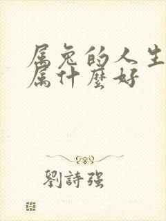 属兔的人生孩子属什么好